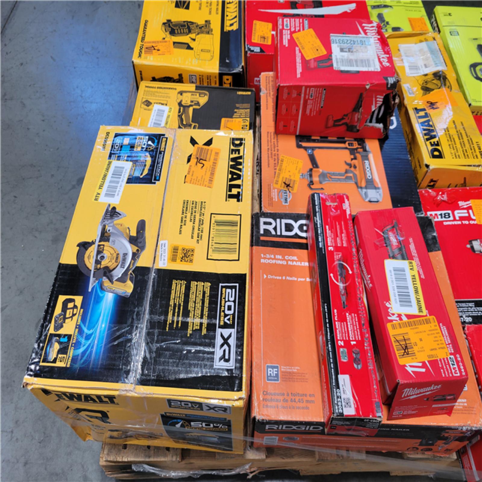CALIFORNIA AS-IS TOOL PALLET