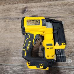AS-IS DEWALT ATOMIC 20V MAX Lithium Ion Cordless 23 Gauge Pin Nailer Kit with 2.0Ah Battery and Charger (DCN623D1)