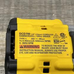 AS-IS DEWALT ATOMIC 20V Cordless 1/2 in. Compact Hammer Drill Kit