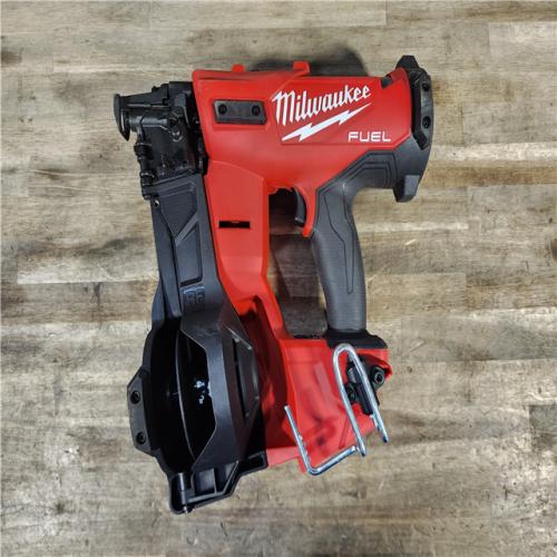 HOUSTON LOCATION - AS-IS Milwaukee M18 FUEL Coil Roofing Nailer (TOOL ONLY)