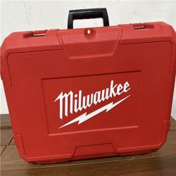California AS-IS Milwaukee Force Logic M18 Press Tool Kit  Includes (2) Batteries  Charger and Hard Case