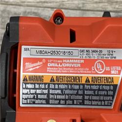 AS-IS Milwaukee FUEL 12-Volt Lithium-Ion Brushless Cordless Hammer Drill and Impact Driver Combo Kit