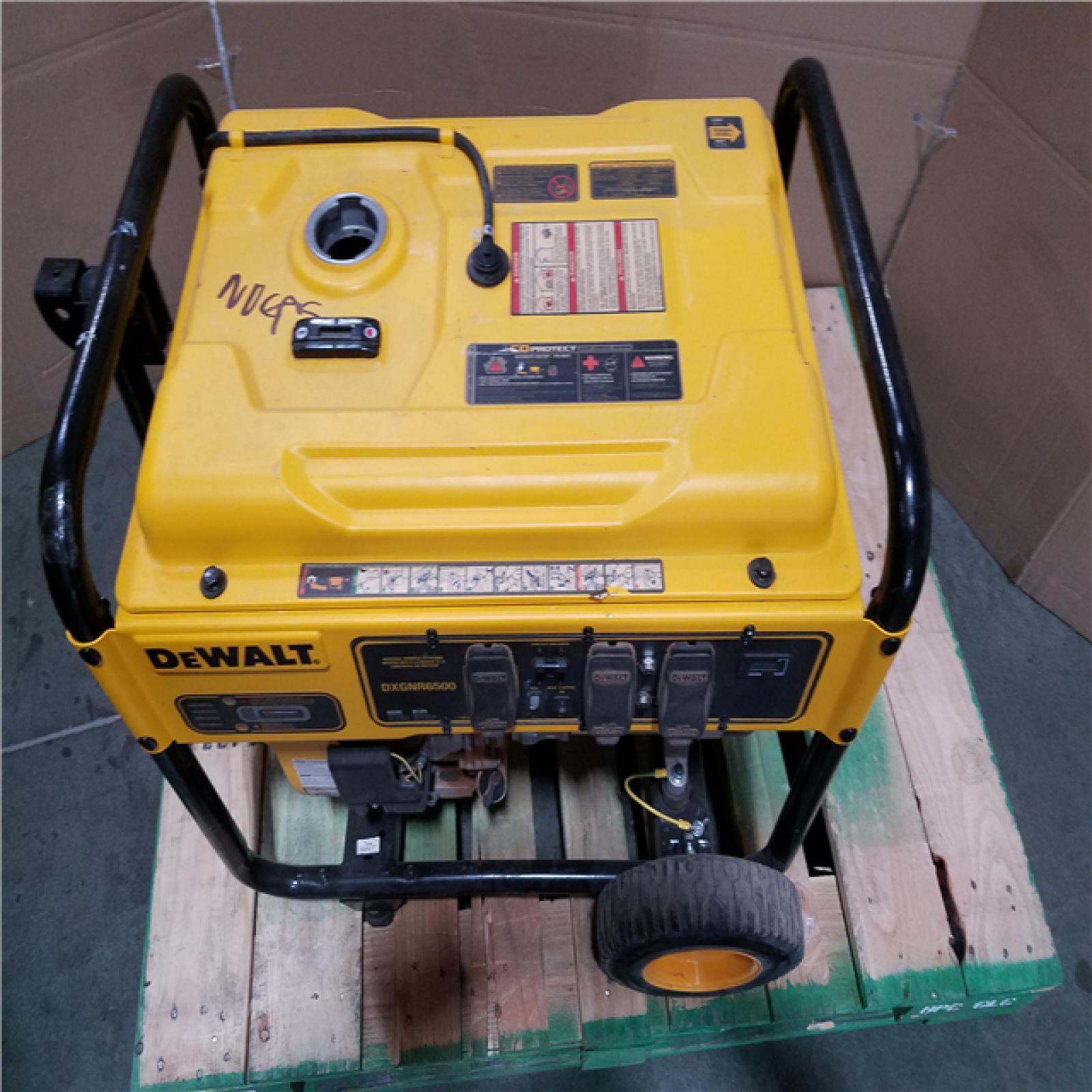 CALIFORNIA AS-IS DEWALT GENERATOR