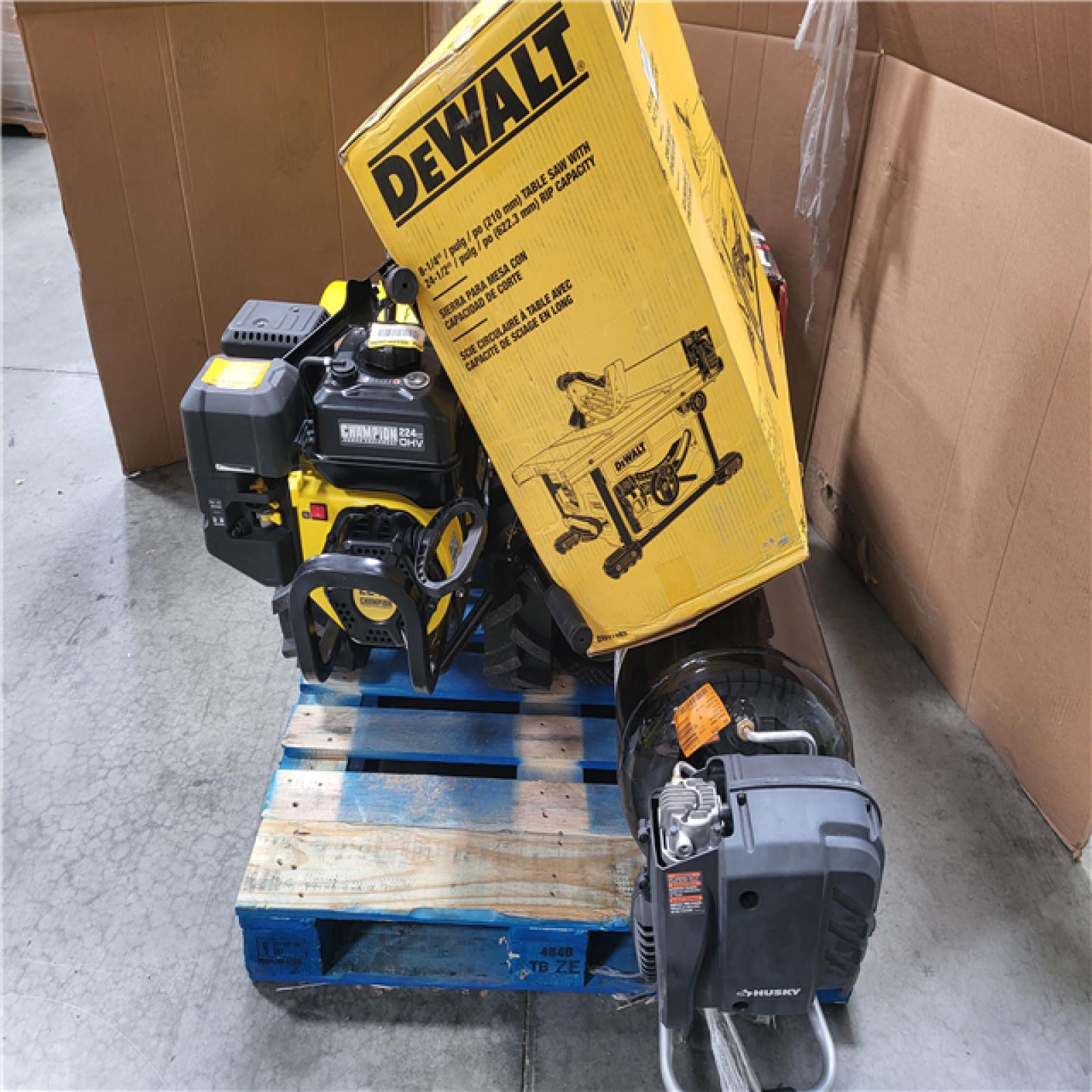 California AS-IS Outdoor Power Equipment