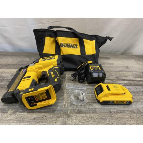 AS-IS DEWALT ATOMIC 20V MAX Lithium Ion Cordless 23 Gauge Pin Nailer Kit