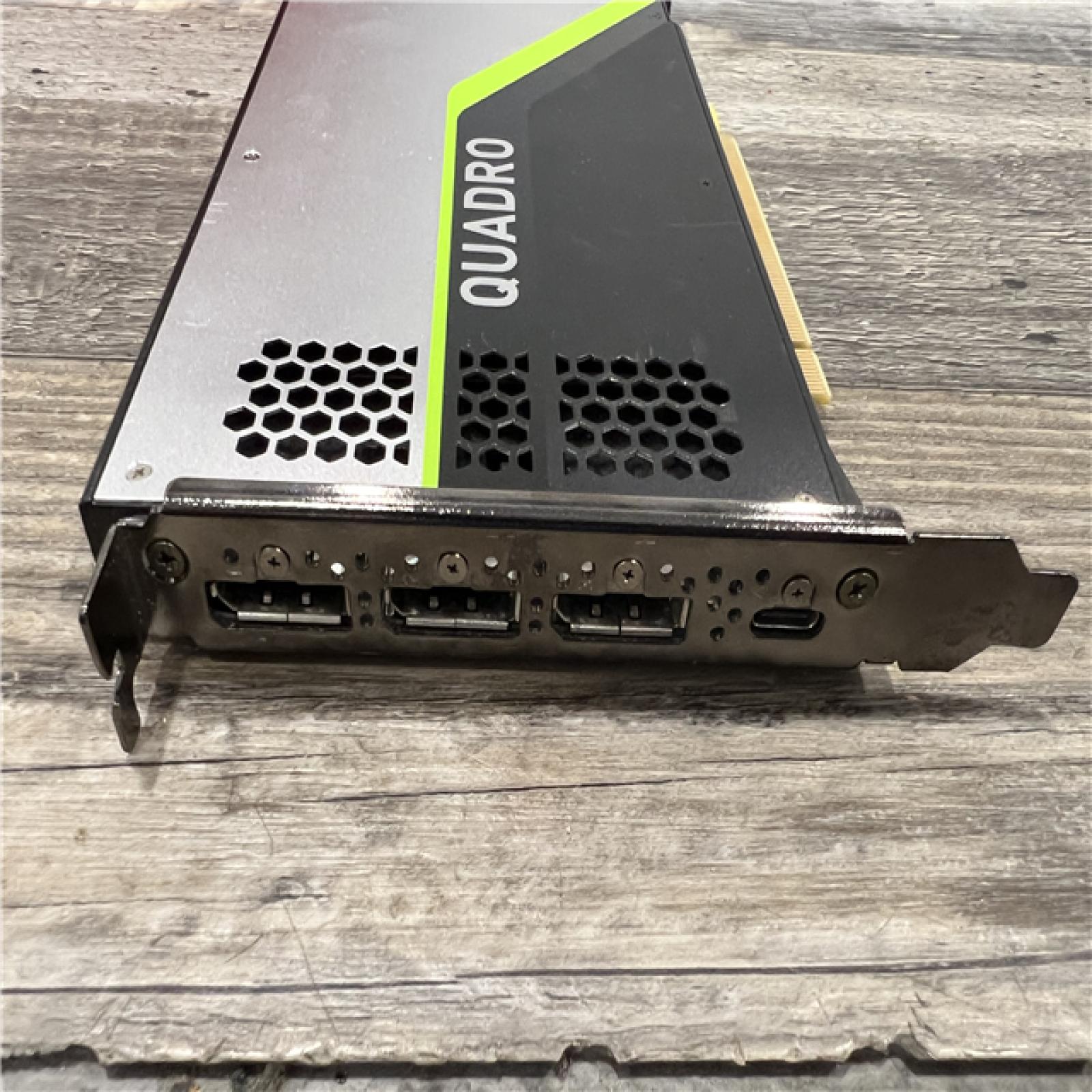 AS-IS NVIDIA Quadro RTX 4000 Graphics Card