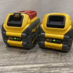 AS-IS DEWALT FLEXVOLT 20V/60V MAX Lithium-Ion 6.0Ah Battery Pack (2 Pack)