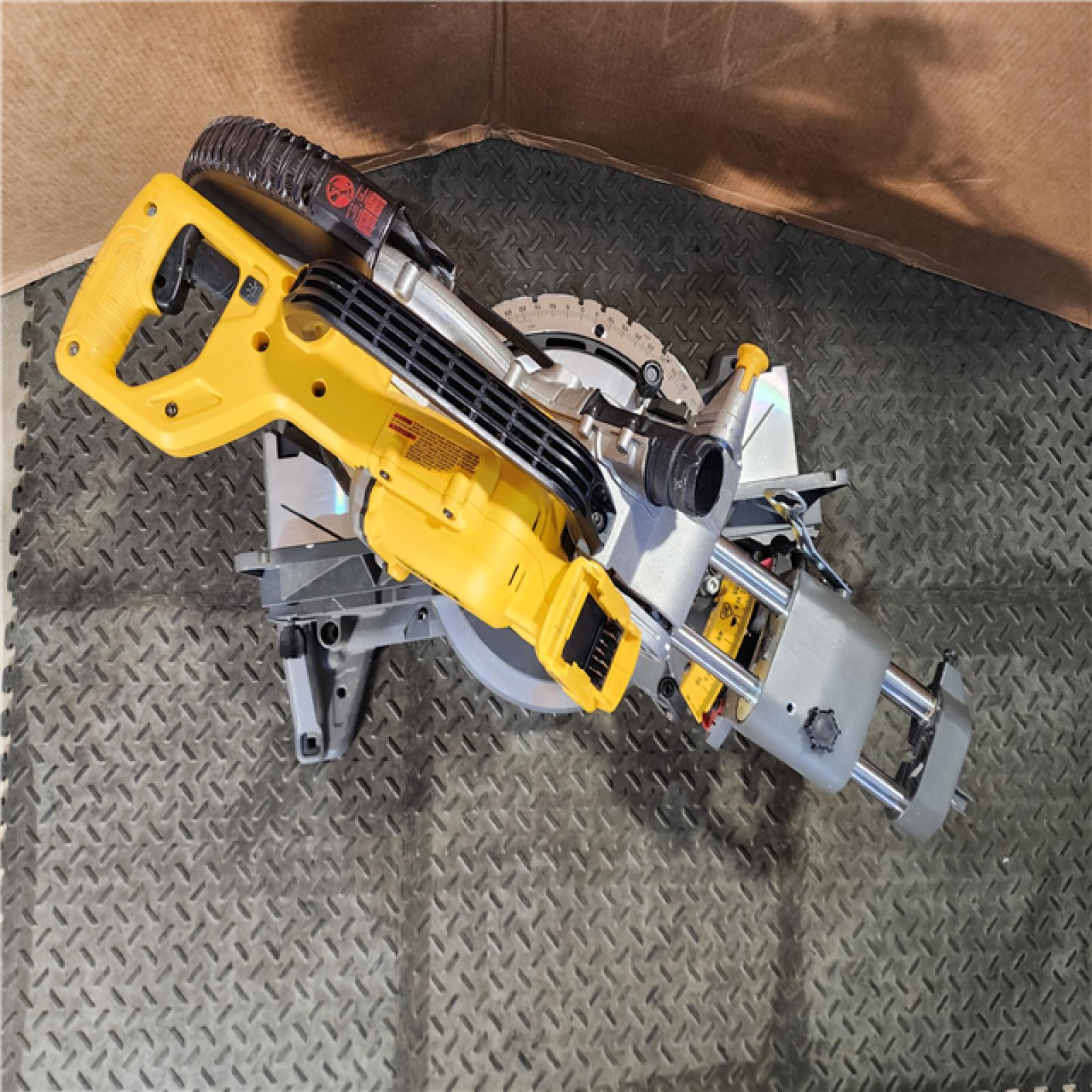 HOUSTON LOCATION - AS-IS DEWALT 60V Lithium-Ion 12 in. Cordless Sliding Miter Saw (Tool Only)