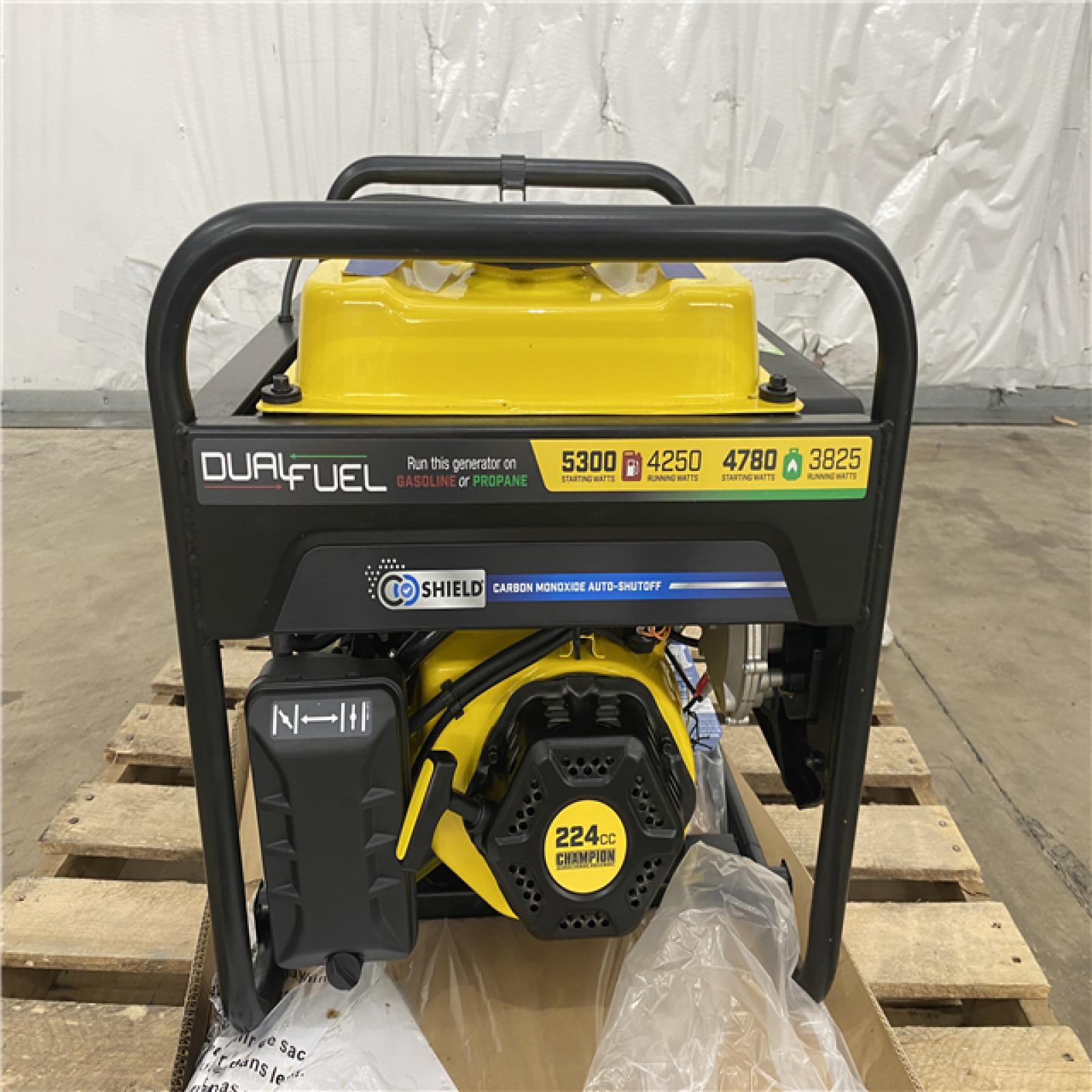 Houston Location AS IS - Champion Generator 5300 Watts
