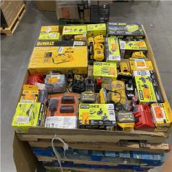 DALLAS LOCATION - AS-IS BATTERY AND CHARGERS PALLET
