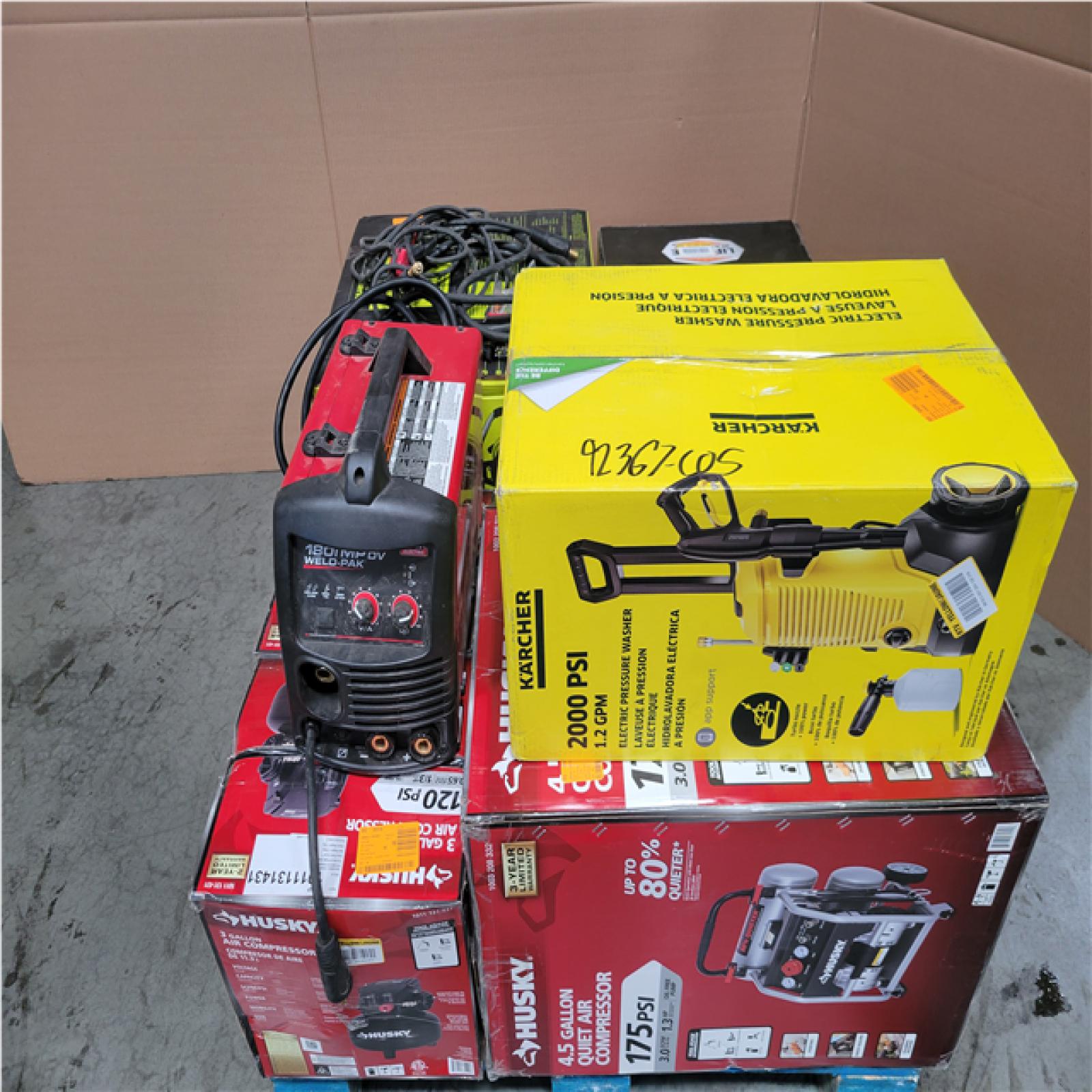 CALIFORNIA AS-IS OUTDOOR POWER EQUIPMENT