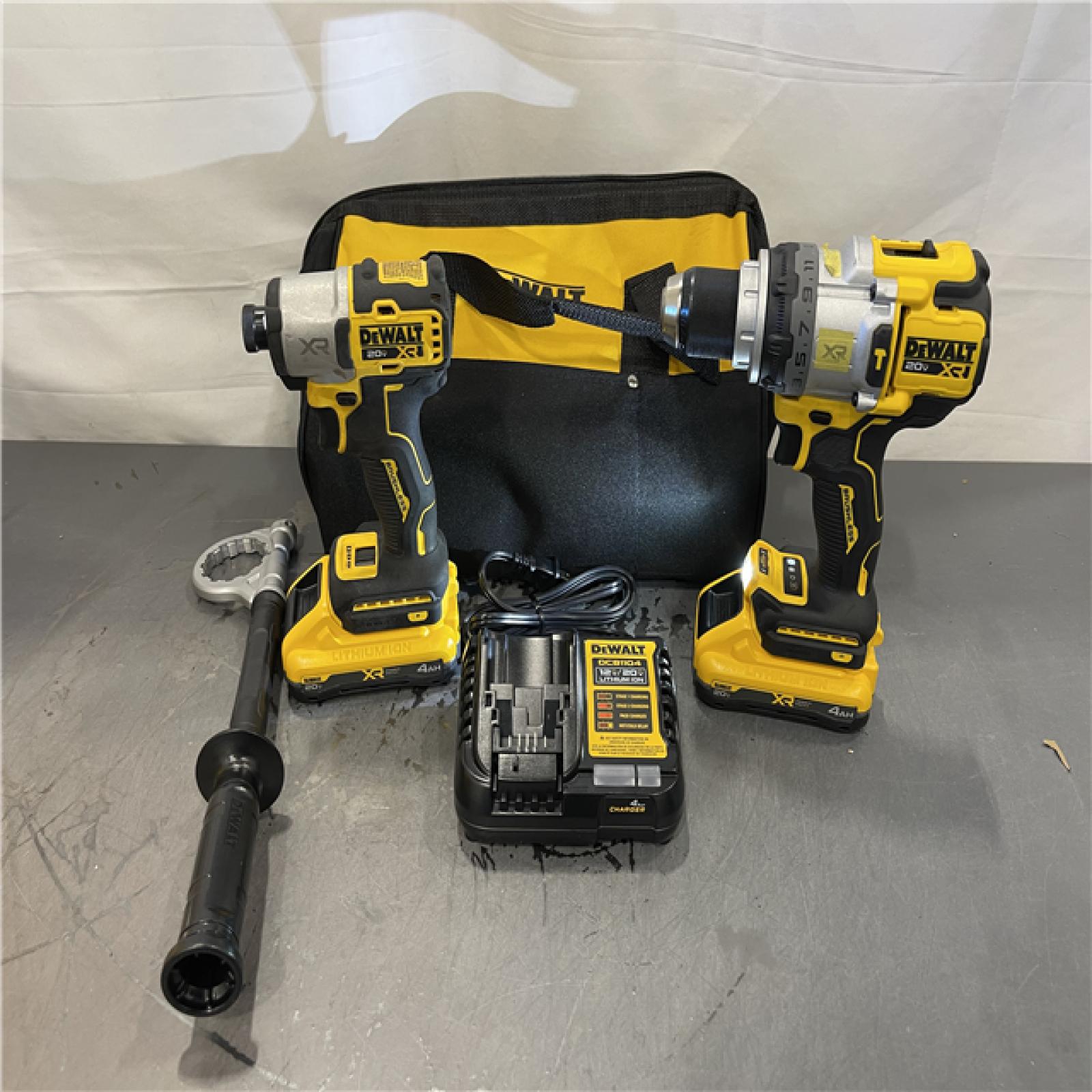 AS-IS - DEWALT 20V MAX Lithium-Ion Cordless 2-Tool Combo Kit
