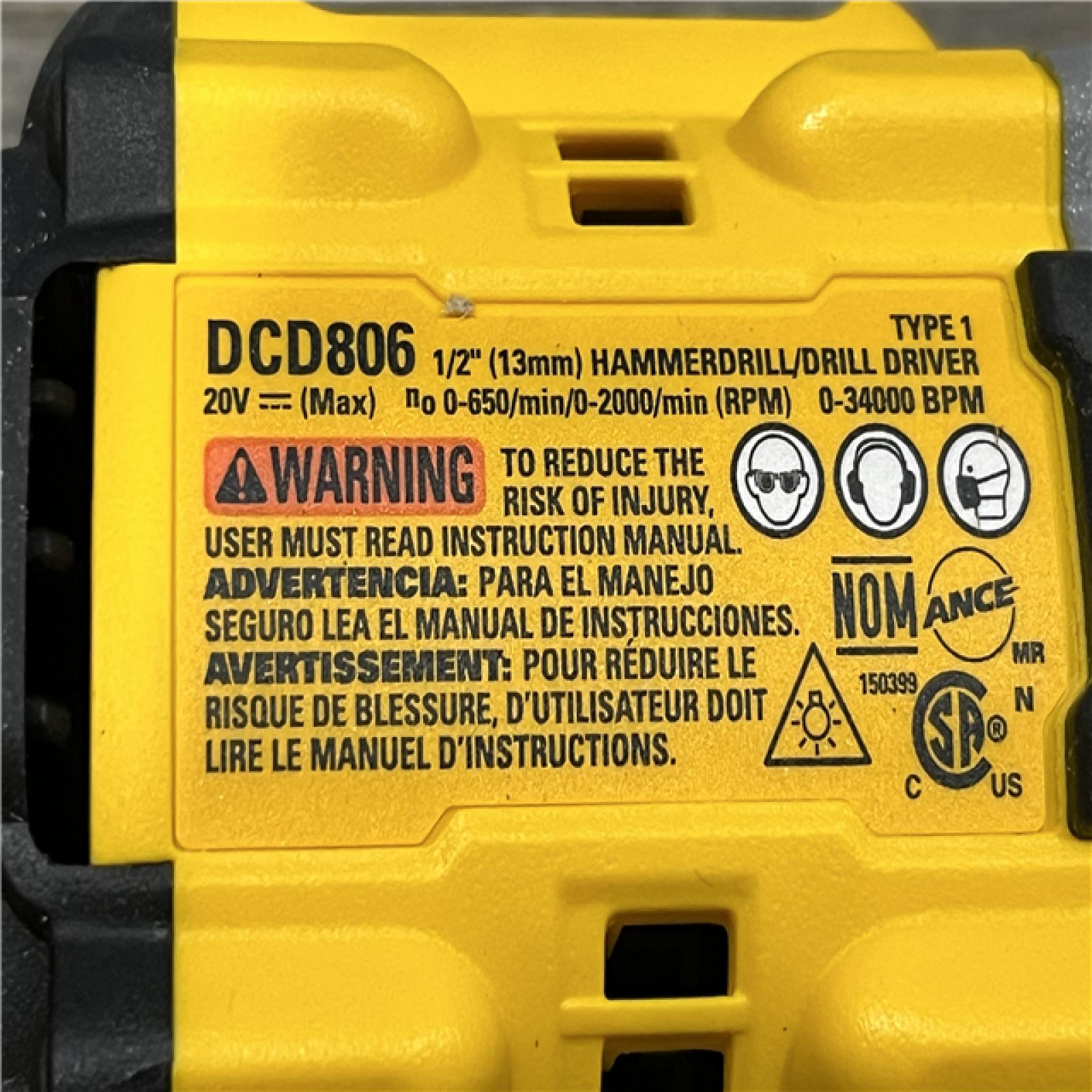 AS-IS DEWALT 20V XR Lithium-Ion Cordless 2-Tool Combo Kit