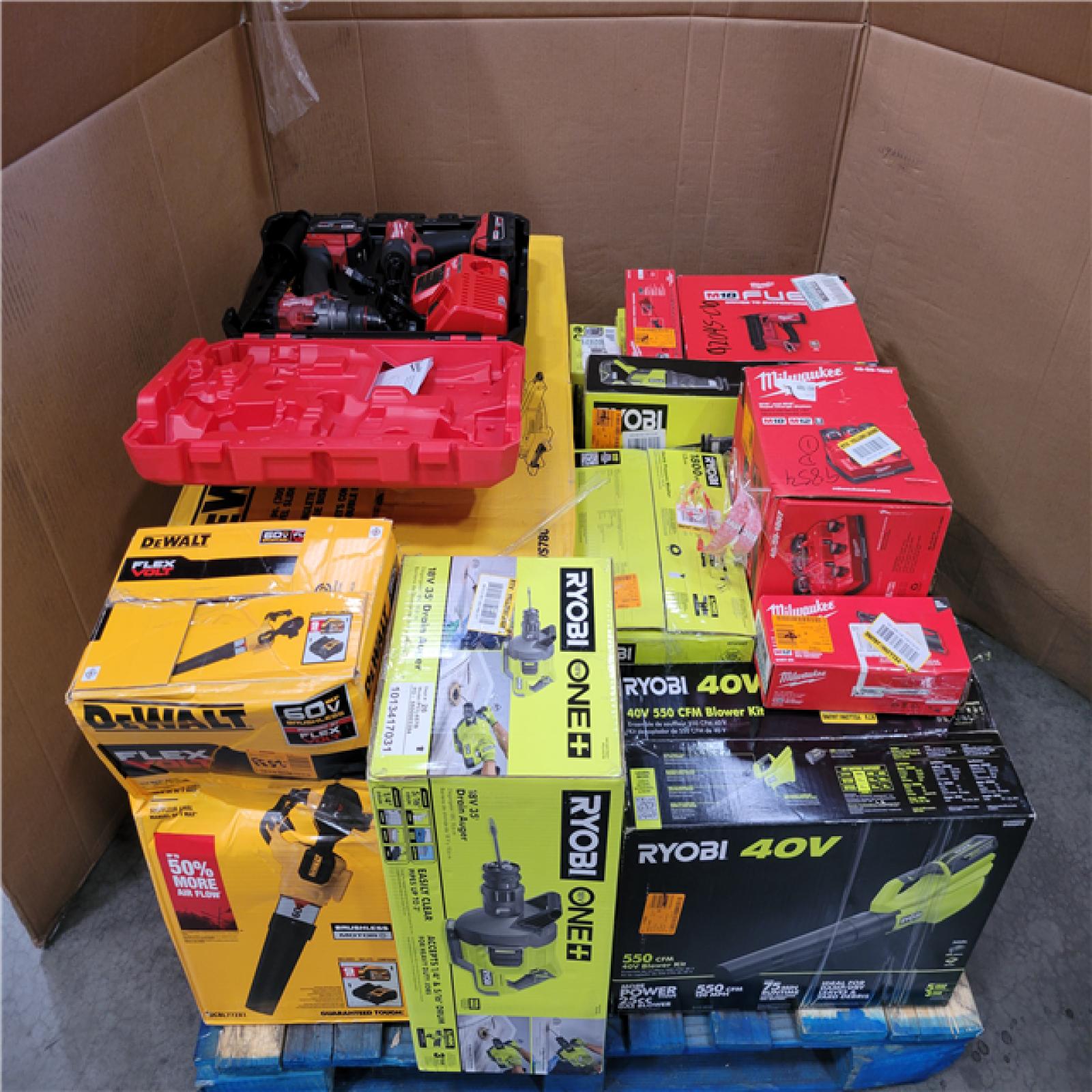 CALIFORNIA AS-IS TOOL PALLET