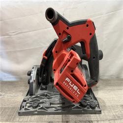 AS-IS Milwaukee FUEL 18V Lithium-Ion Cordless Brushless 6-1/2 in. Plunge Cut Track Saw (Tool-Only)