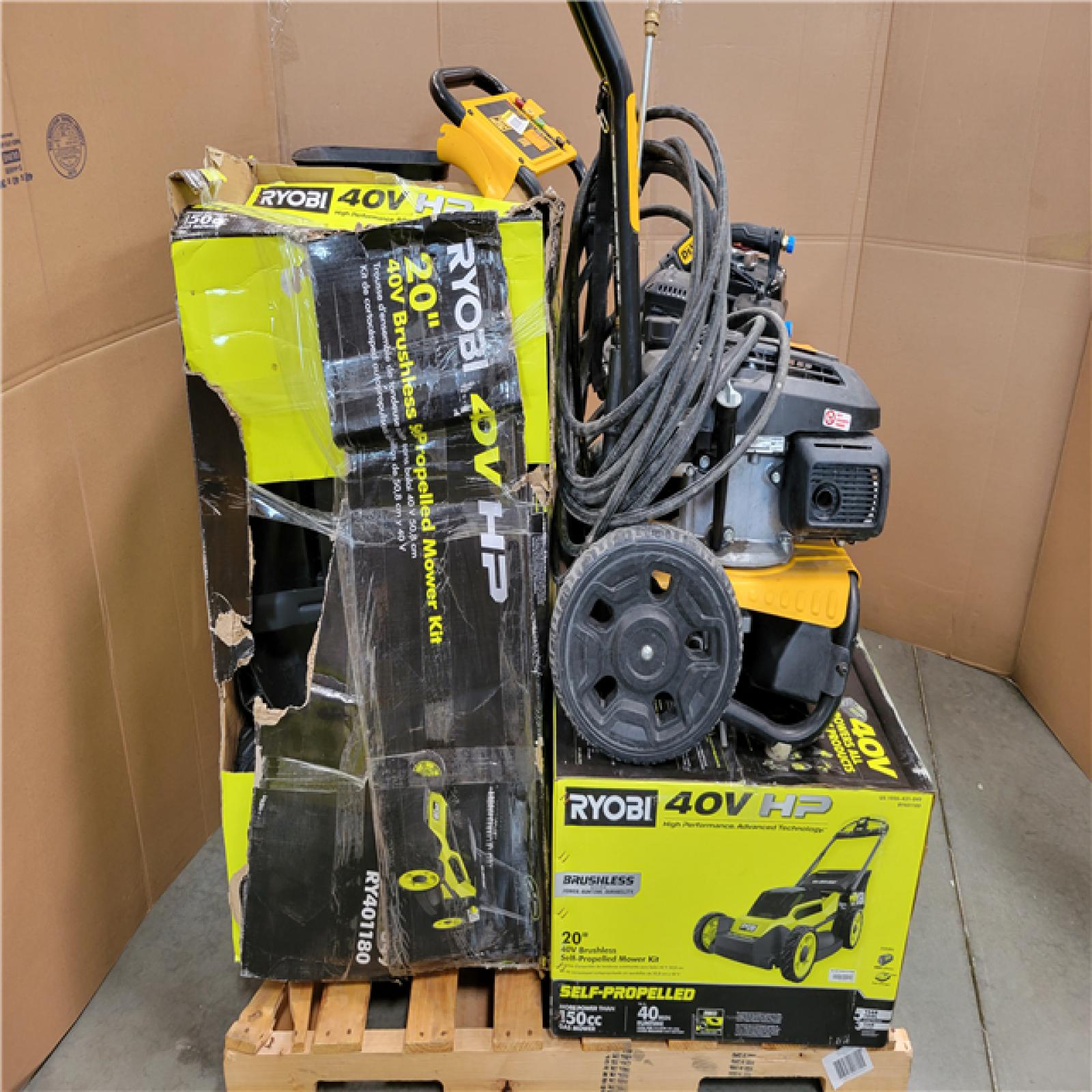 CALIFORNIA AS-IS OUTDOOR POWER EQUIPMENT
