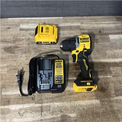 Houston Location AS-IS DEWALT Atomic 20V Lithium-Ion Cordless Compact 1/2 in. Drill/Driver Kit