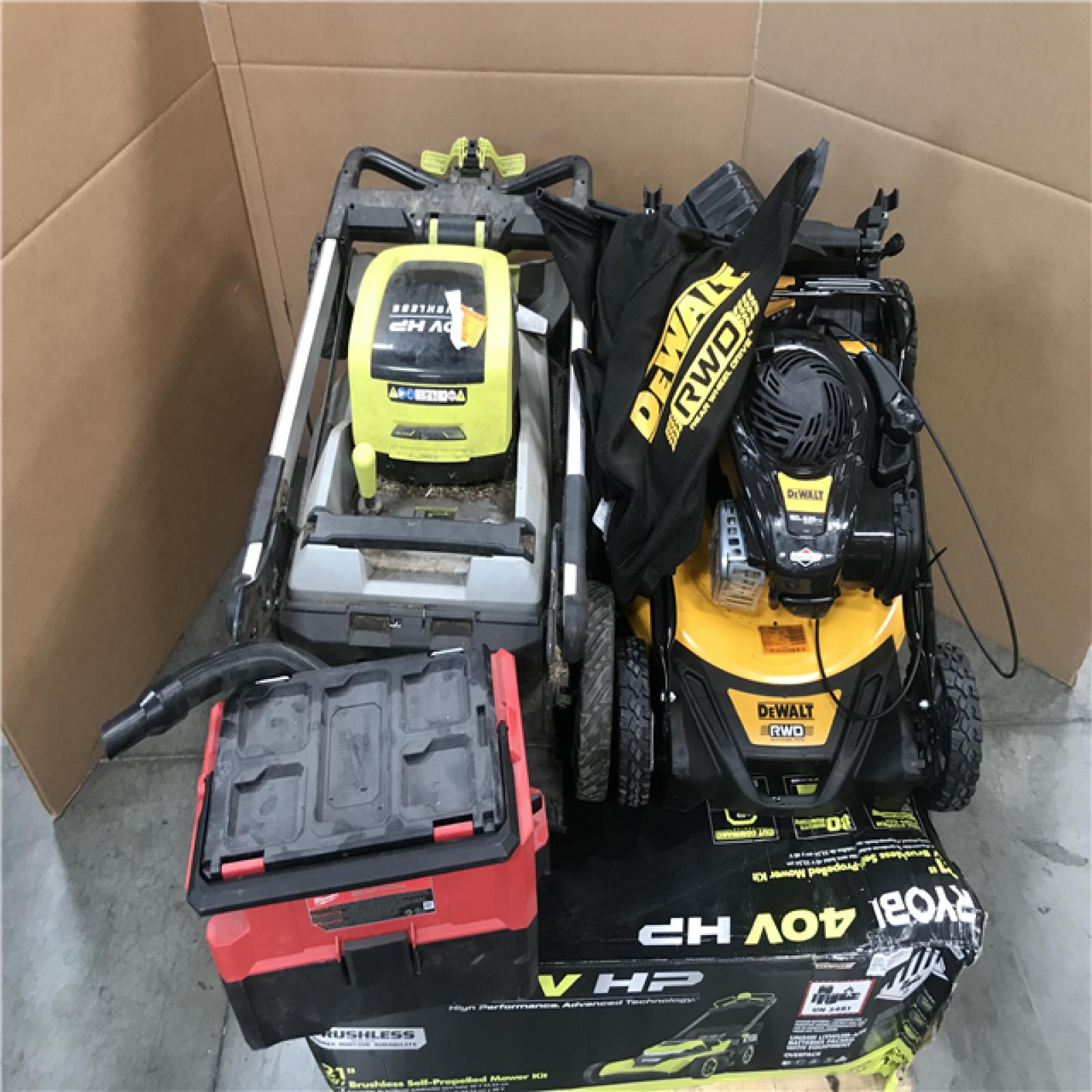 CALIFORNIA AS-IS OUTDOOR POWER EQUIPMENT