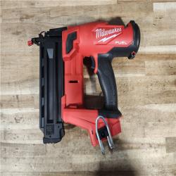 HOUSTON LOCATION - AS - IS Milwaukee FUEL 18-Volt Lithium-Ion Brushless Cordless Gen II 18-Gauge Brad Nailer (Tool-Only)