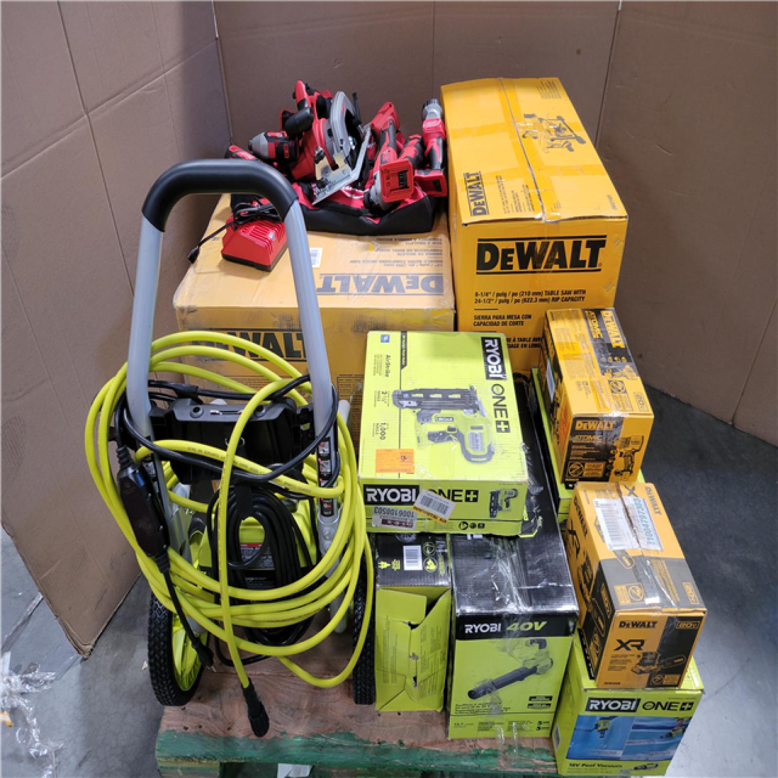 CALIFORNIA AS-IS TOOL PALLET