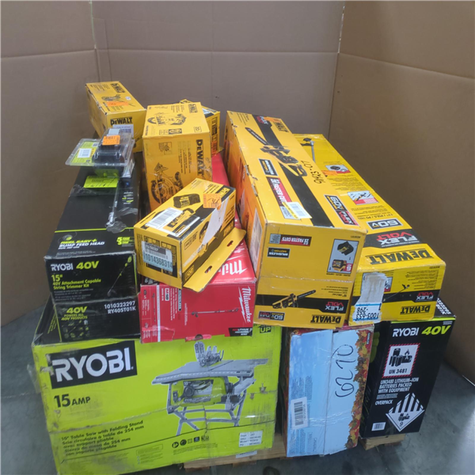 CALIFORNIA AS-IS TOOL PALLET