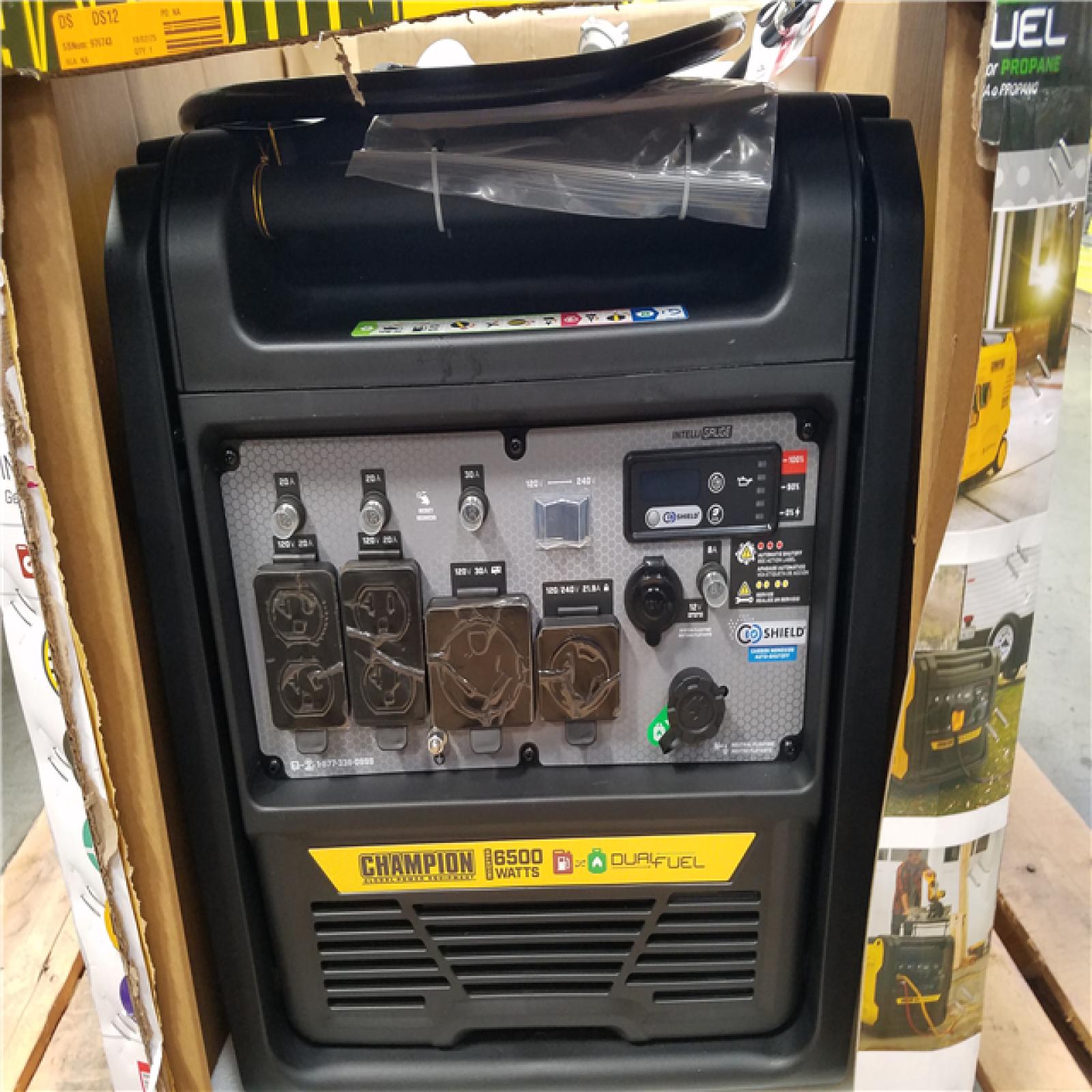 CALIFORNIA AS-IS CHAMPION PORTABLE GENERATOR