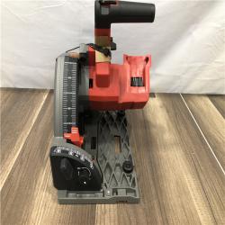 AS-IS Milwaukee FUEL 18V Lithium-Ion Cordless Brushless 6-1/2 in. Plunge Cut Track Saw (Tool-Only)