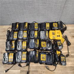 HOUSTON LOCATION - AS-IS DEWALT BATTERY CHARGER PACK QTY - 20