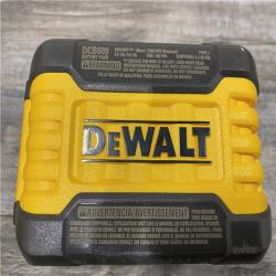 AS-IS DEWALT 20V/60V MAX FLEXVOLT Lithium-Ion 9.0Ah Battery and Charger Starter Kit