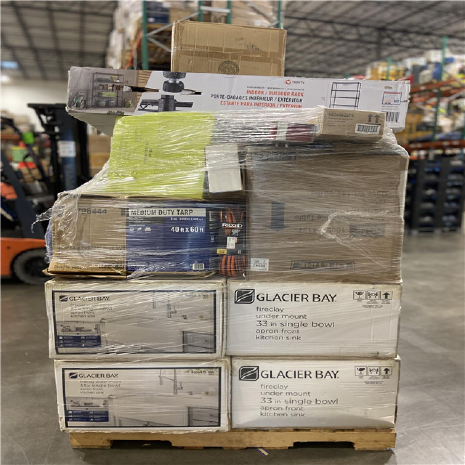DALLAS LOCATION - AS-IS HOME IMPROVEMENT PALLET