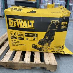DALLAS LOCATION- DEWALT 21 in. 150cc Briggs and Stratton 625ex Engine GAS SELF PROPELLED LAWN MOWER