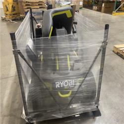 Dallas Location - As-Is RYOBI R1 80V HP Brushless Battery Cordless Electric 30 in. Riding Mower with Bagger  14.0 Ah Battery and Charger