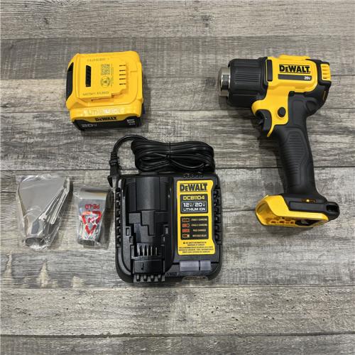 AS-IS DEWALT DCE530P1 20V MAX* Heat Gun Kit