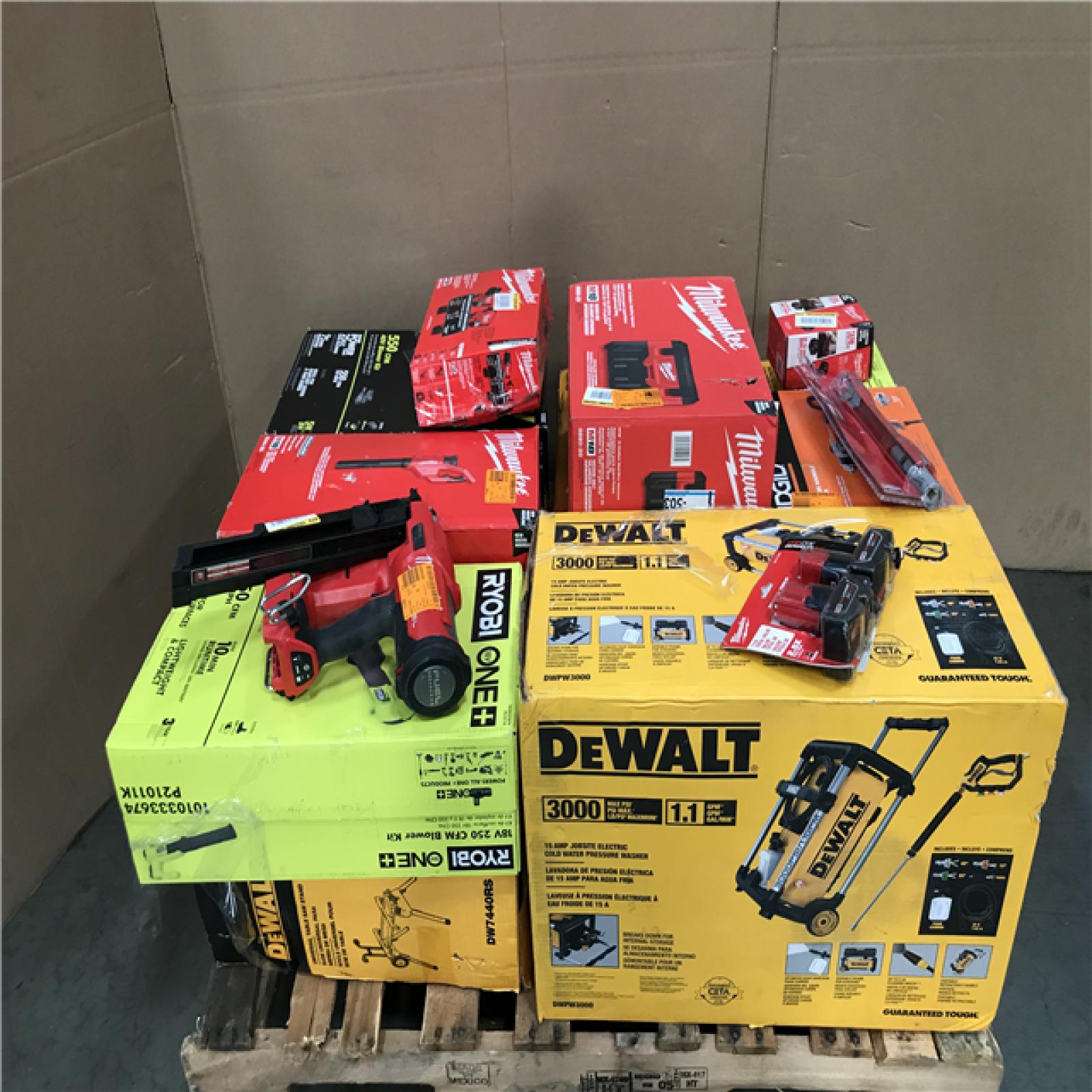 CALIFORNIA AS-IS TOOL PALLET