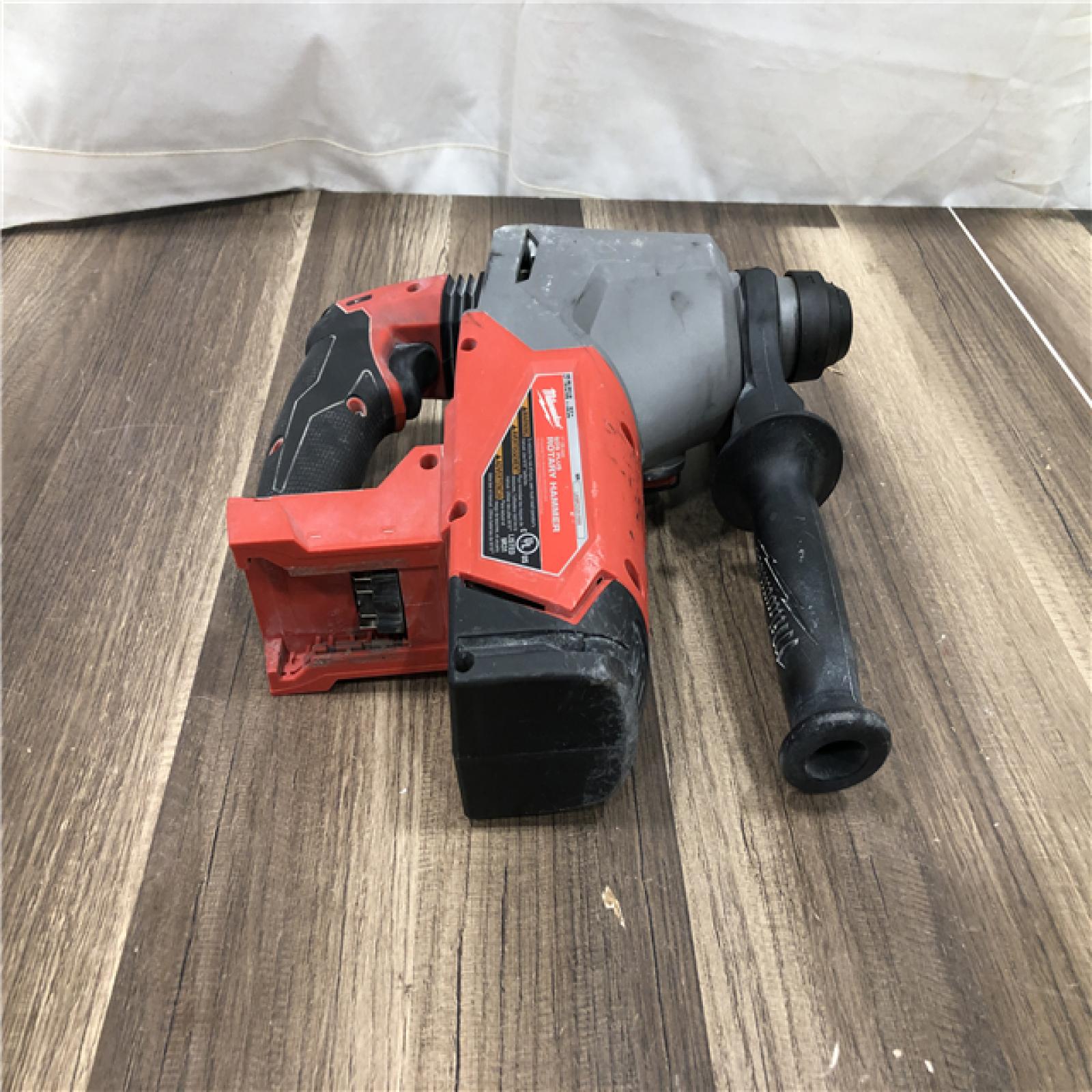 AS-IS Milwaukee FUEL 18V Lithium-Ion Brushless Cordless 1 in. SDS-Plus Rotary Hammer (Tool-Only)