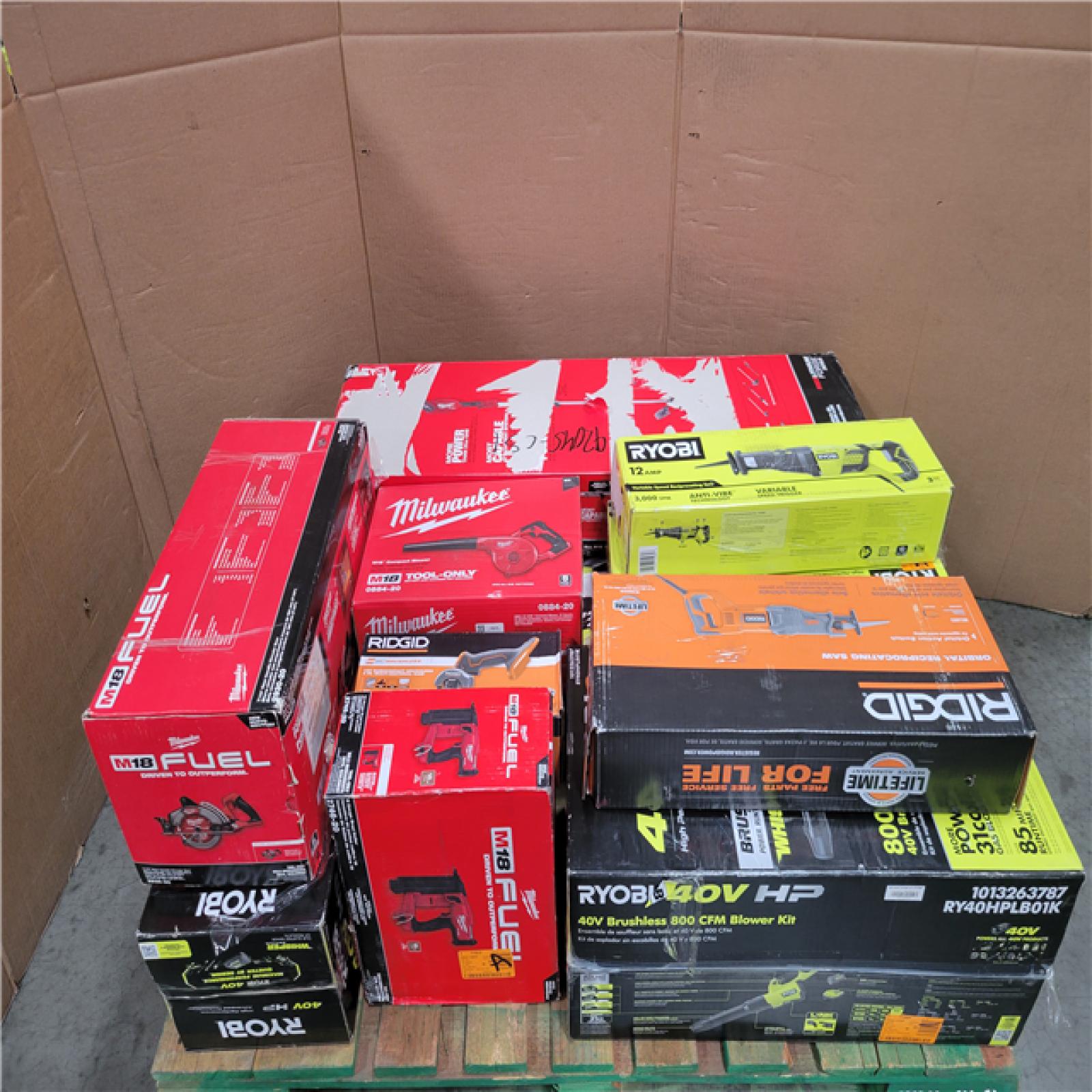 CALIFORNIA AS-IS TOOL PALLET