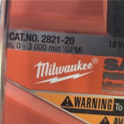 AS-IS Milwaukee M18 Fuel Sawzall Cordless Reciprocating Saw (TOOL ONLY)