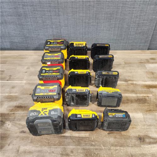 HOUSTON LOCATION - AS-IS DEWALT BATTERY PACK QTY - 15