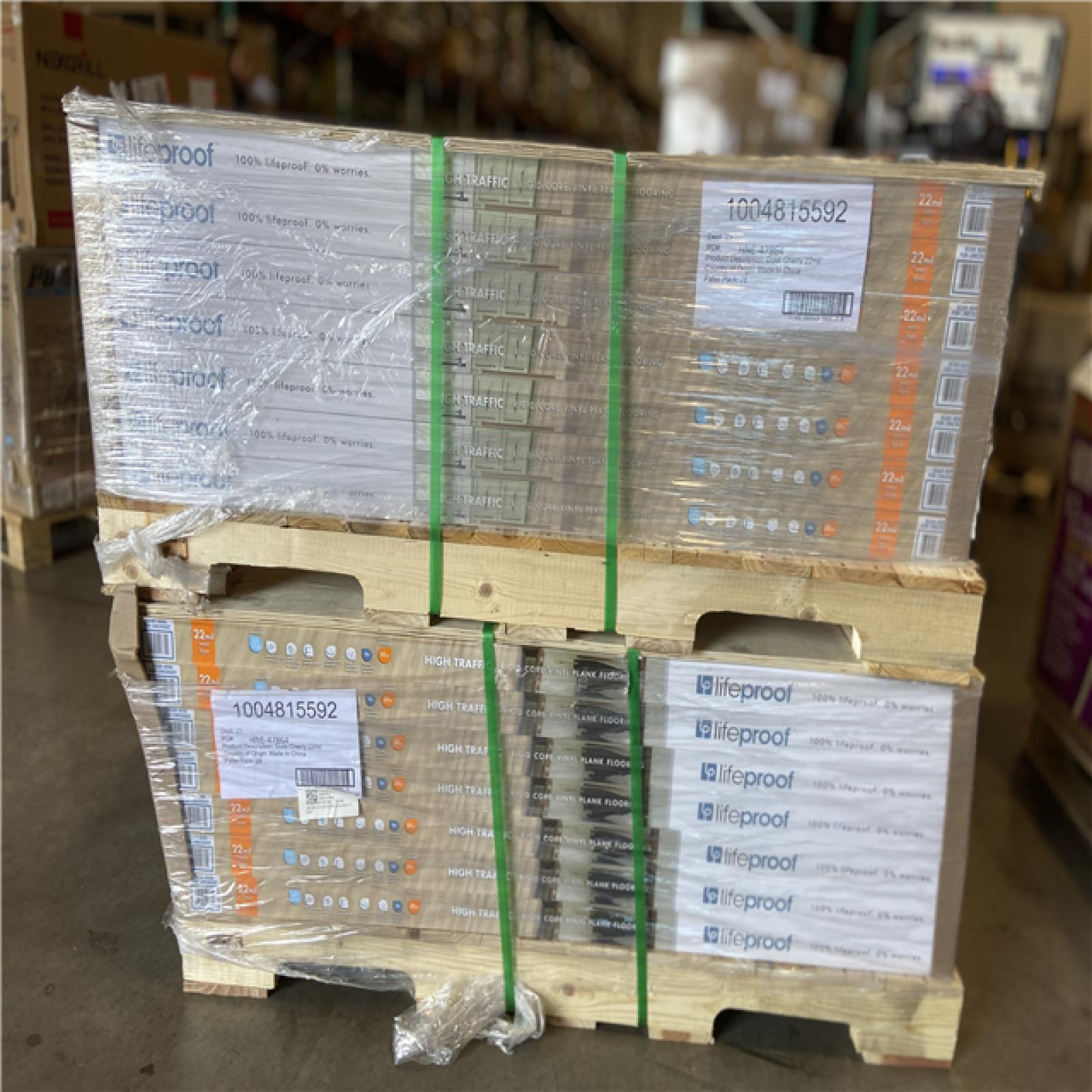 DALLAS LOCATION - Lifeproof Dusk Cherry 22 MIL x 8.7 in. W x 48 in. L Click Lock Waterproof Luxury Vinyl Plank Flooring (20.1 sqft/case) - 55 CASES