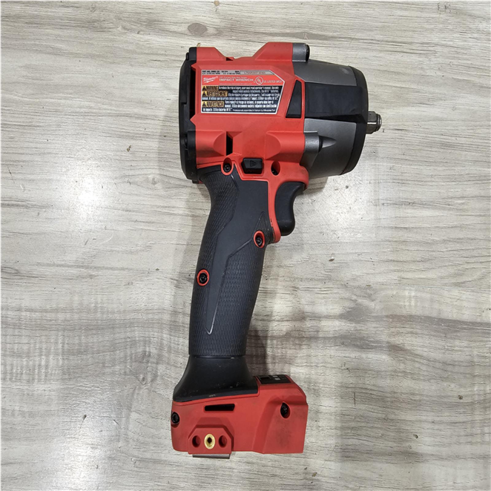 AS-IS Milwaukee FUEL GEN-2 18V Lithium-Ion Mid Torque Brushless Cordless 3/8 in. Impact Wrench with Friction Ring (Tool-Only)