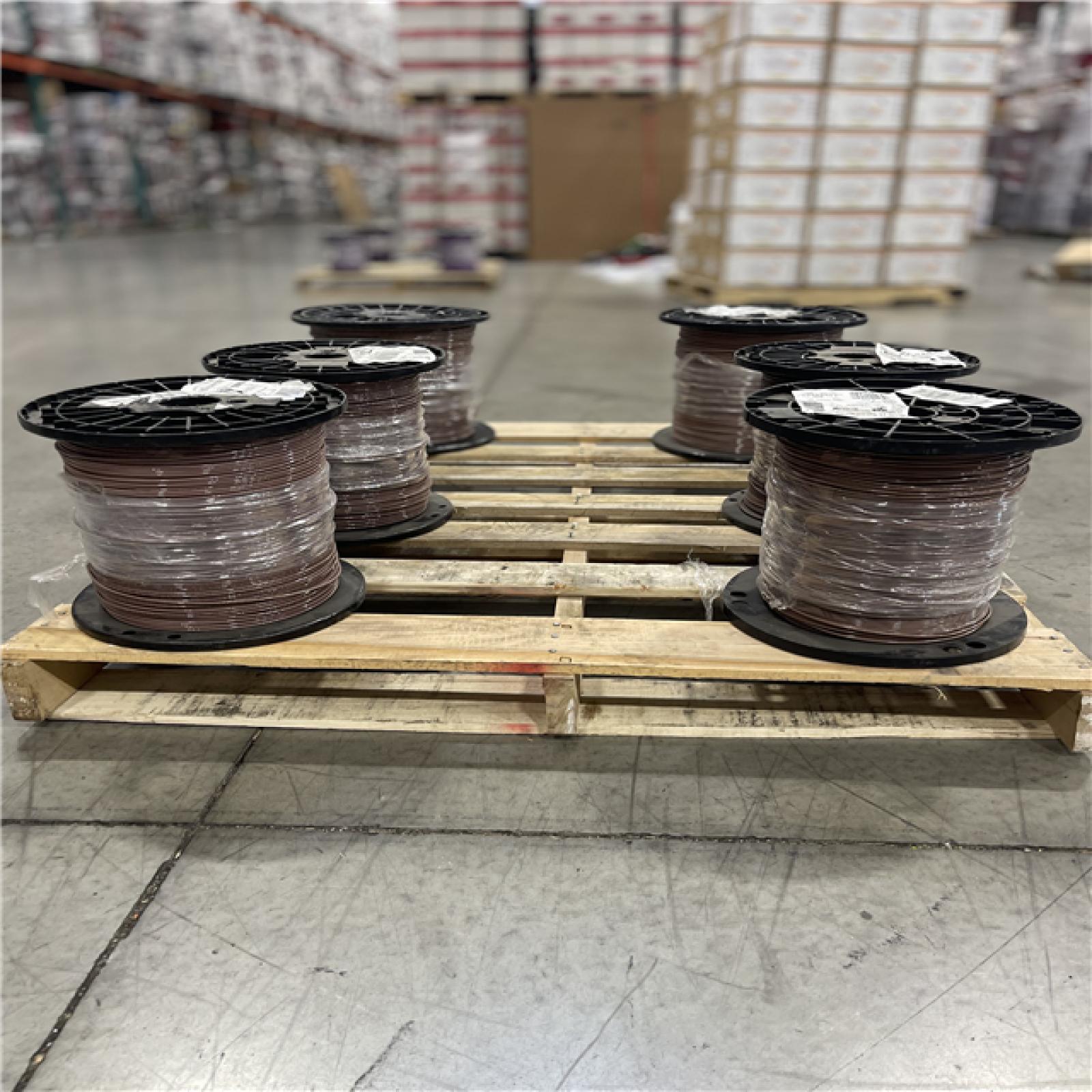 DALLAS LOCATION - Southwire BROWN MIXED WIRE PALLET-(6 UNITS)