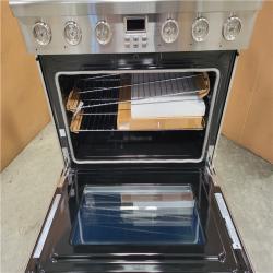 CALIFORNIA AS-IS STELLARI 36 IN. 5-BURNER ELEMENTS 6.3 CU FT. FREESTANDING ELECTRIC RANGE