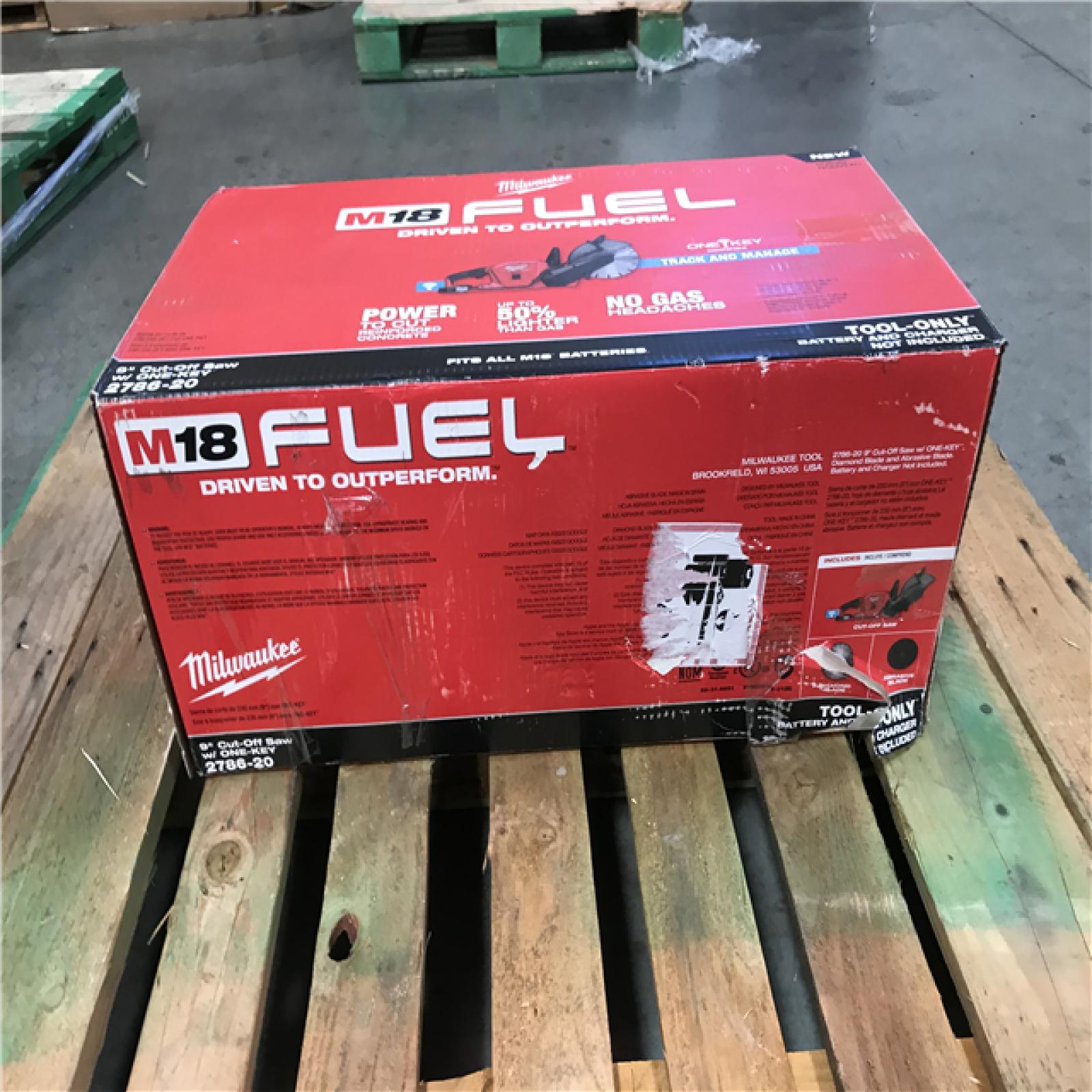 CALIFORNIA AS-IS Milwaukee Cut-Off Saw