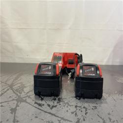 AS-IS- Milwaukee M18 18-Volt Lithium-Ion XC Starter Kit with Two 5.0Ah Batteries and Charger