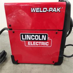 Phoenix Location Appears NEW Lincoln Electric WELD-PAK 90i FC Flux-Cored Wire Feeder Welder (No Gas)
