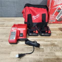 HOUSTON LOCATION - AS-IS Milwaukee 18V Lithium-Ion Cordless Drill Driver/Impact Driver Combo Kit