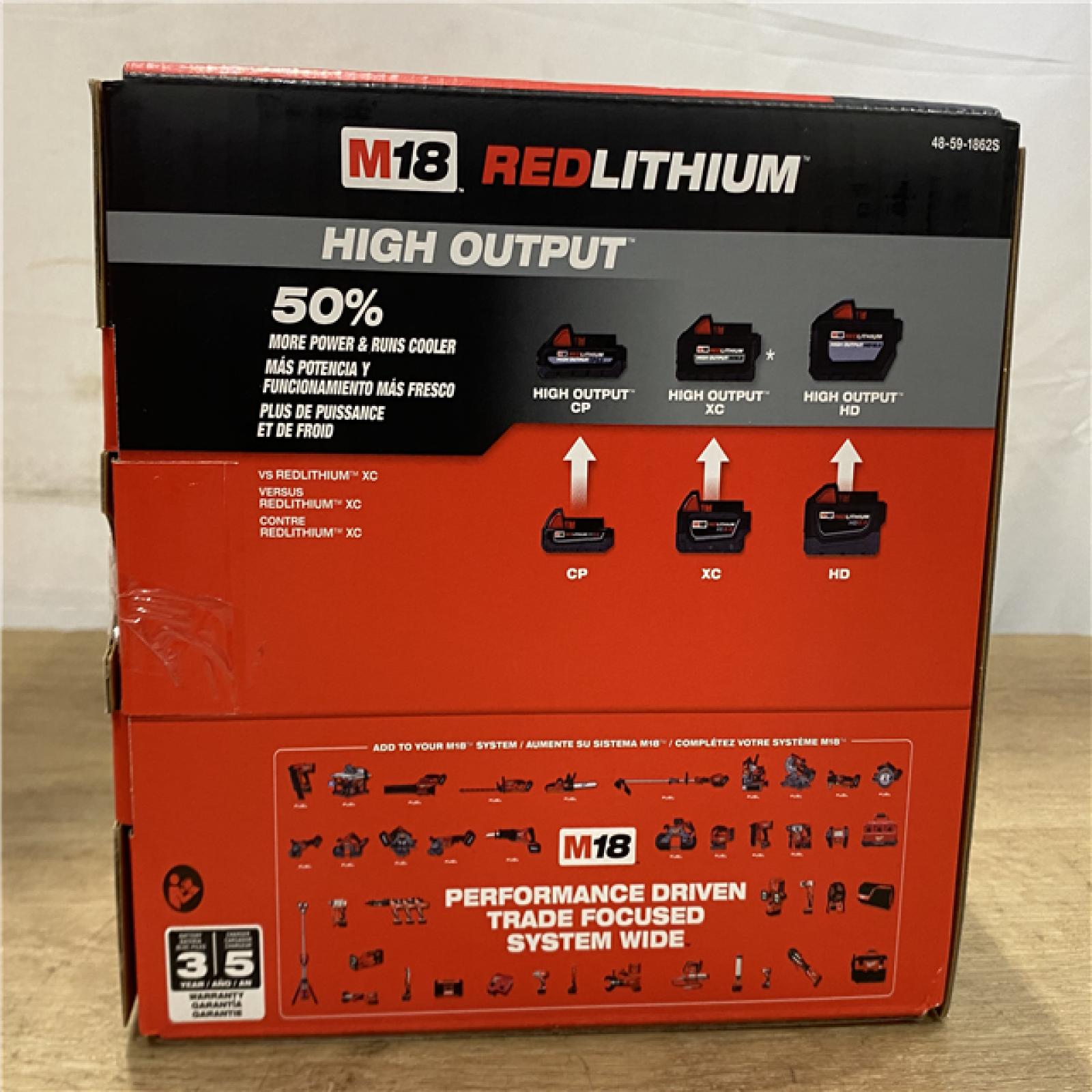 NEW! Milwaukee 18-Volt Lithium-Ion High Output Starter Kit