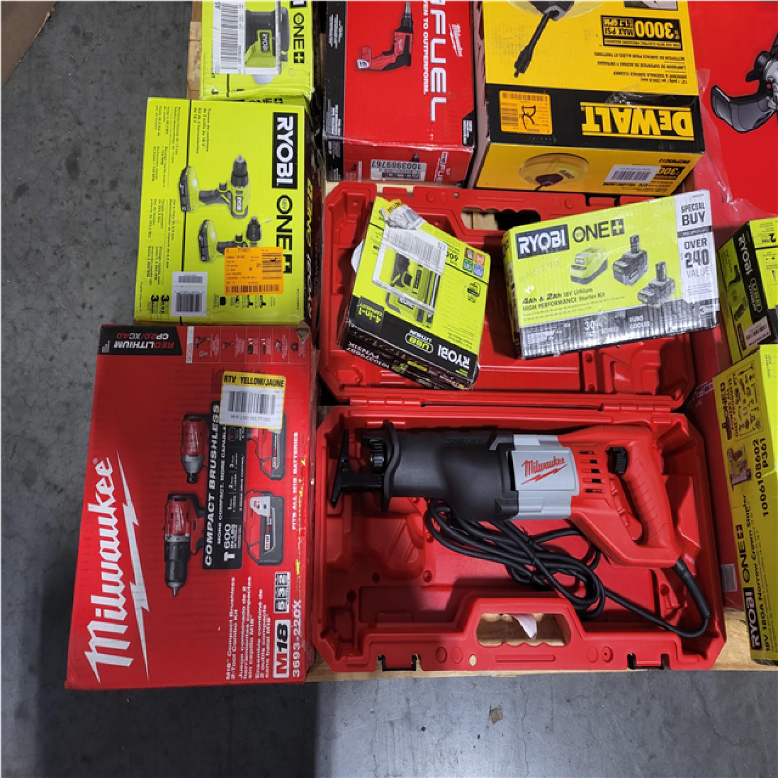 CALIFORNIA AS-IS TOOL PALLET