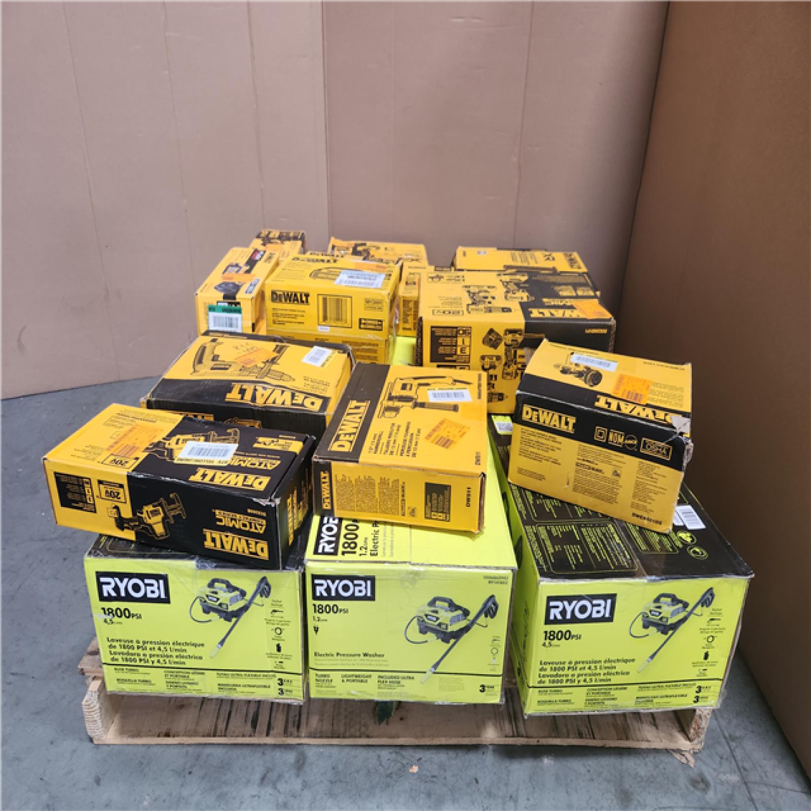 CALIFORNIA AS-IS TOOL PALLET