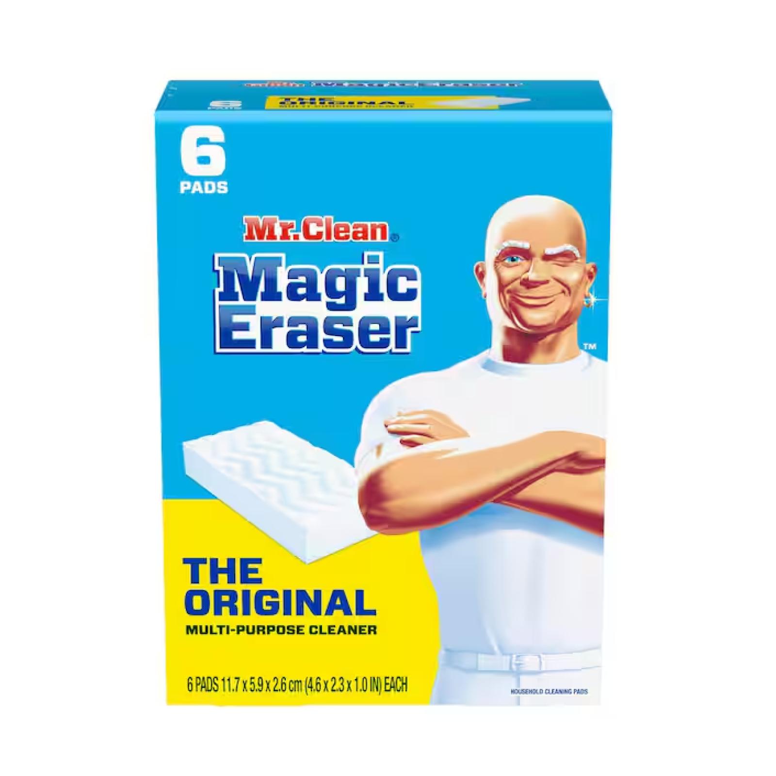 DALLAS LOCATION - Mr. Clean Magic Eraser Sponge (6 Count) PALLET-(600 PACKS)